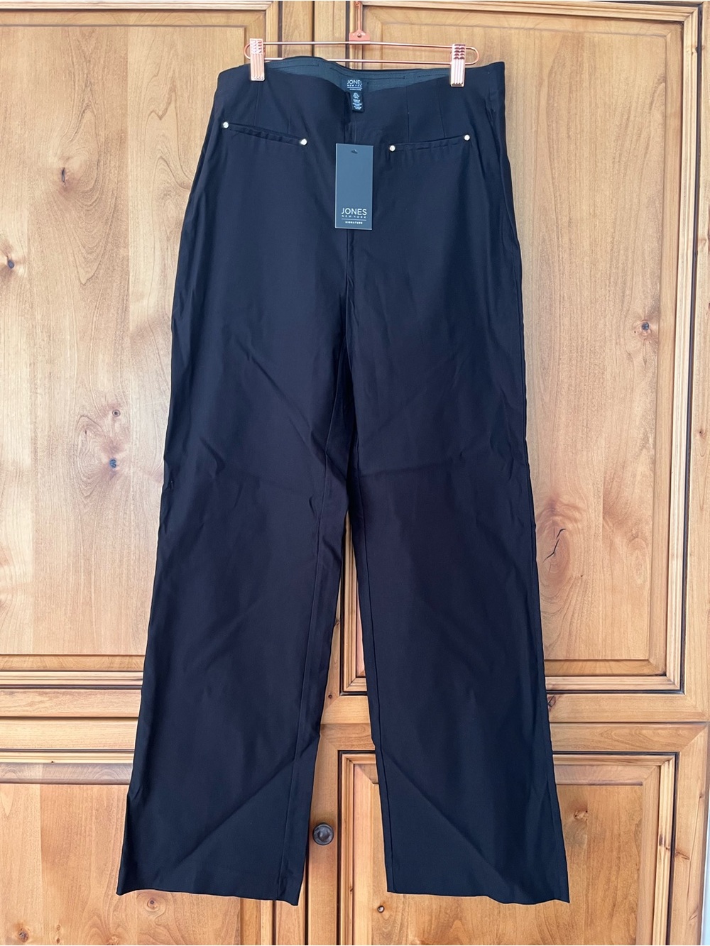 Jones New York Black Wide-Leg Women’s Pants